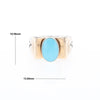 Bezel Set Turquoise Ring