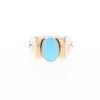 Bezel Set Turquoise Ring