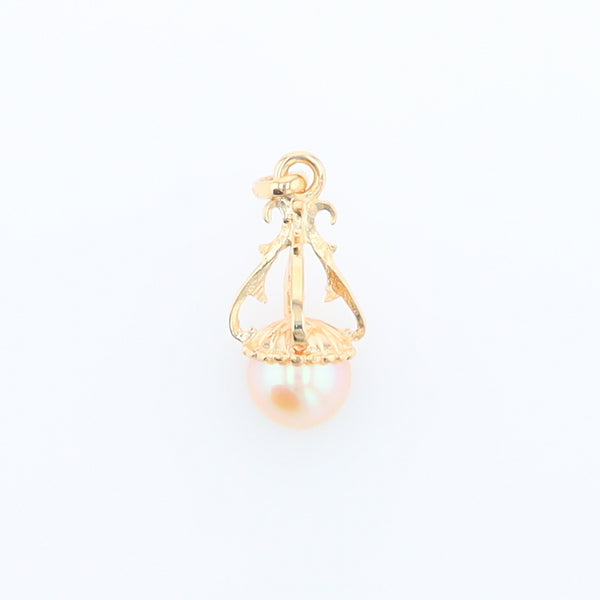 Swirl Chandelier Pearl Pendant