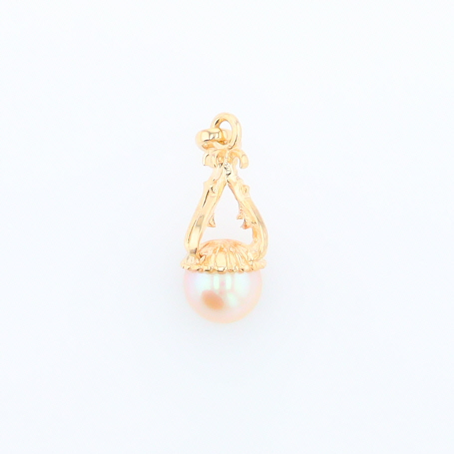 Swirl Chandelier Pearl Pendant