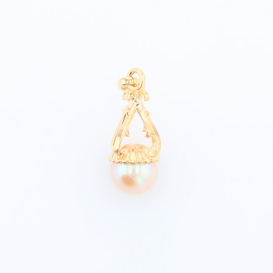 Swirl Chandelier Pearl Pendant