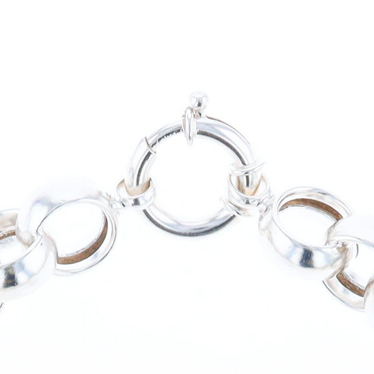 Silver Rolo Link Bracelet