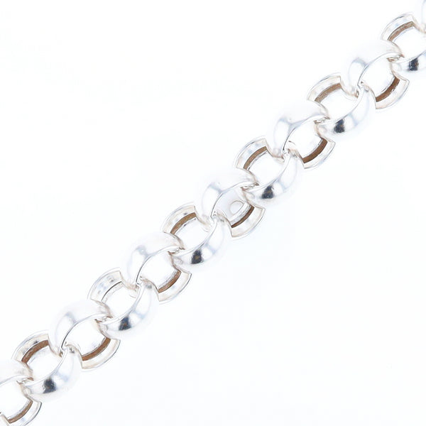 Silver Rolo Link Bracelet