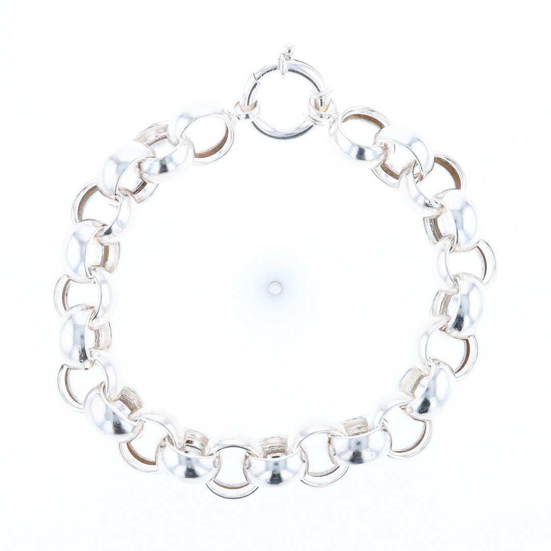 Silver Rolo Link Bracelet