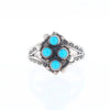 Native Four Stone Turquoise Ring