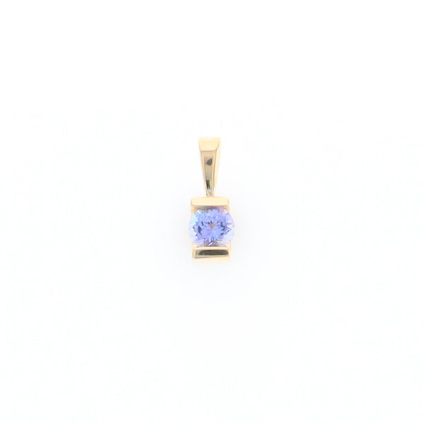 Solitaire Tanzanite Pendant