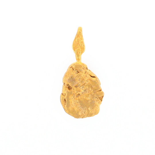 20K Natural Gold Nugget Pendant