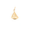 Yellow Gold Sailboat Pendant