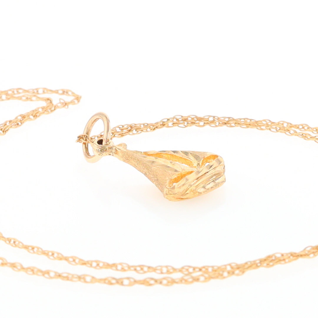 Yellow Gold Sailboat Pendant