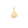 Yellow Gold Sailboat Pendant