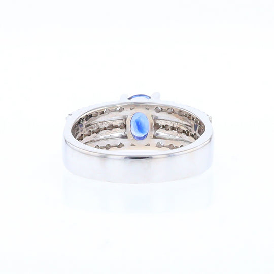 Sapphire Triple Band Ring