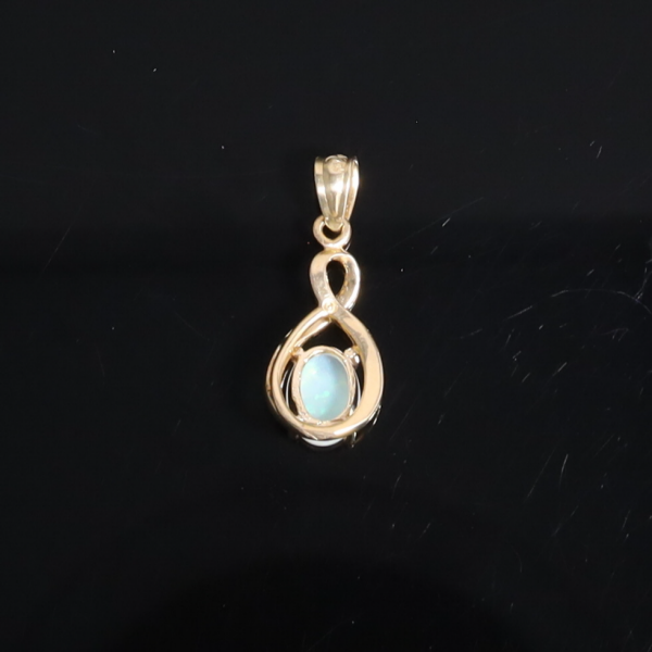 Swirl Opal Pendant