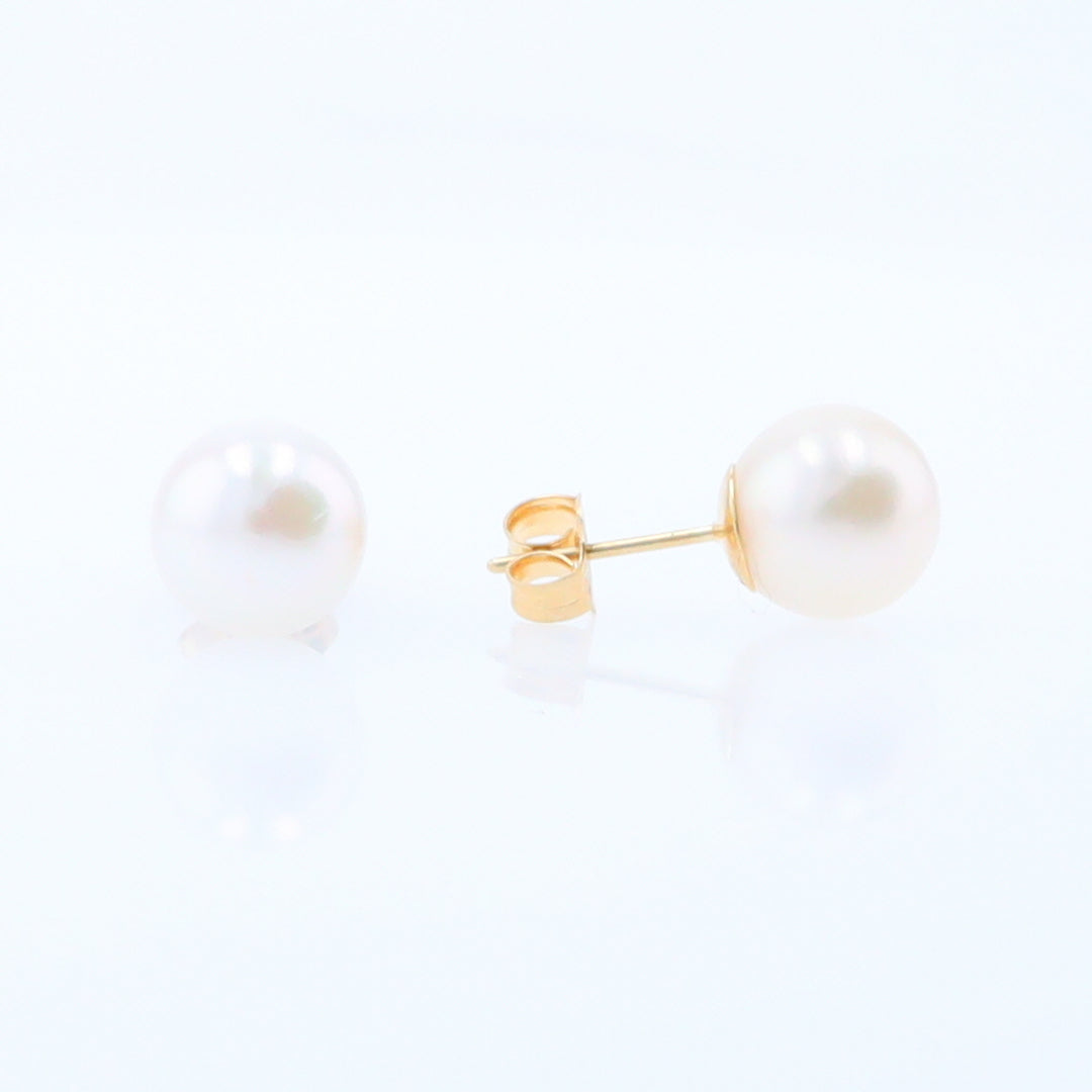 Pearl Stud Earrings