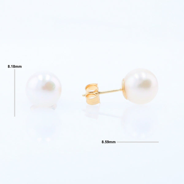 Pearl Stud Earrings