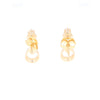 Dangle Teardrop Diamond Earrings