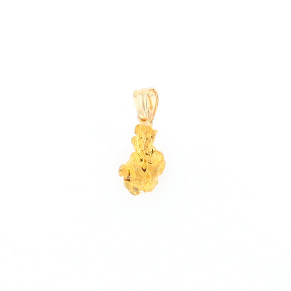 Natural Gold Nugget Pendant