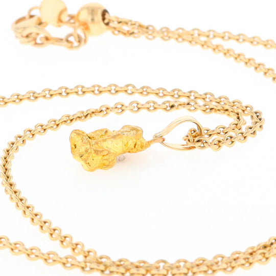 Natural Gold Nugget Pendant