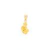 Natural Gold Nugget Pendant