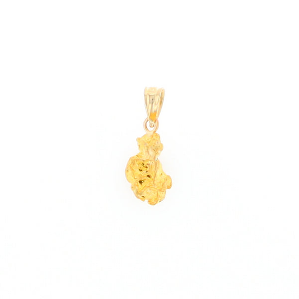 Natural Gold Nugget Pendant