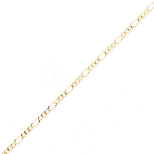 30" Gold Figaro Link Chain