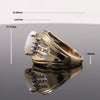 Opal Diamond Channels Ring
