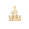 Yellow Gold #1 Mom Pendant