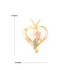 Black Hills Gold Open Heart Necklace