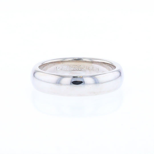 White Gold Wedding Band