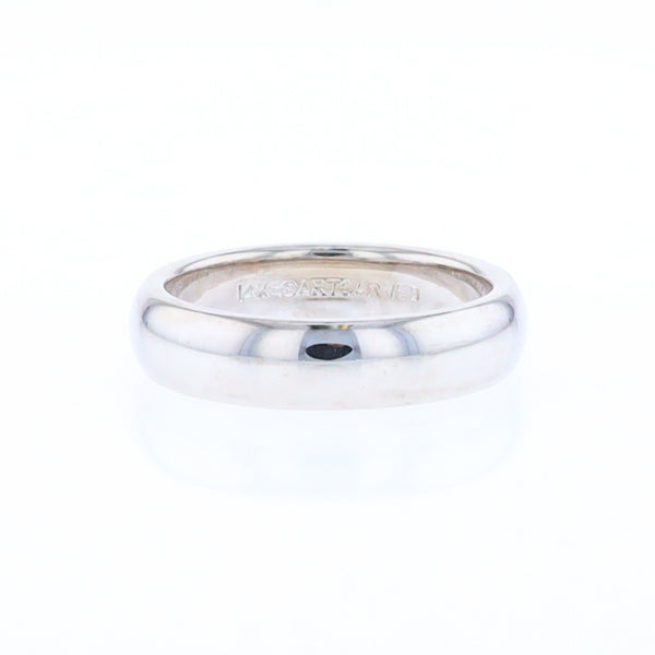 White Gold Wedding Band