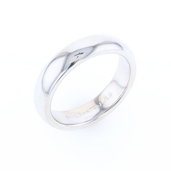 White Gold Wedding Band