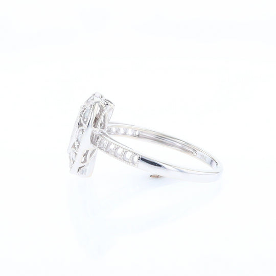 Open Heart Filigree Ring