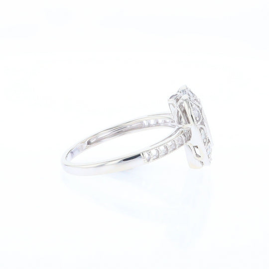 Open Heart Filigree Ring