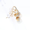 Pearl Spiral Stud Earrings