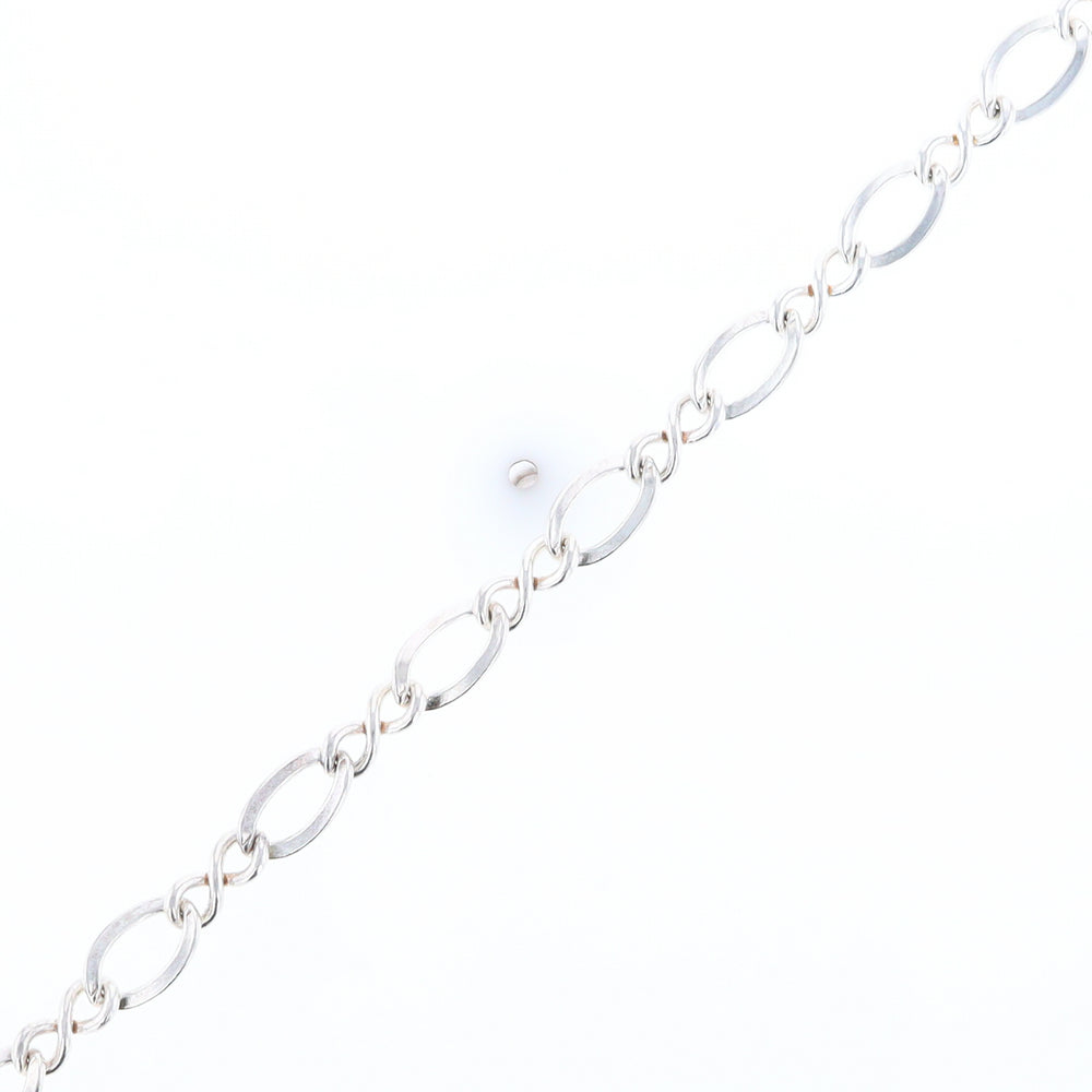 44" Sterling Silver Curb Chain