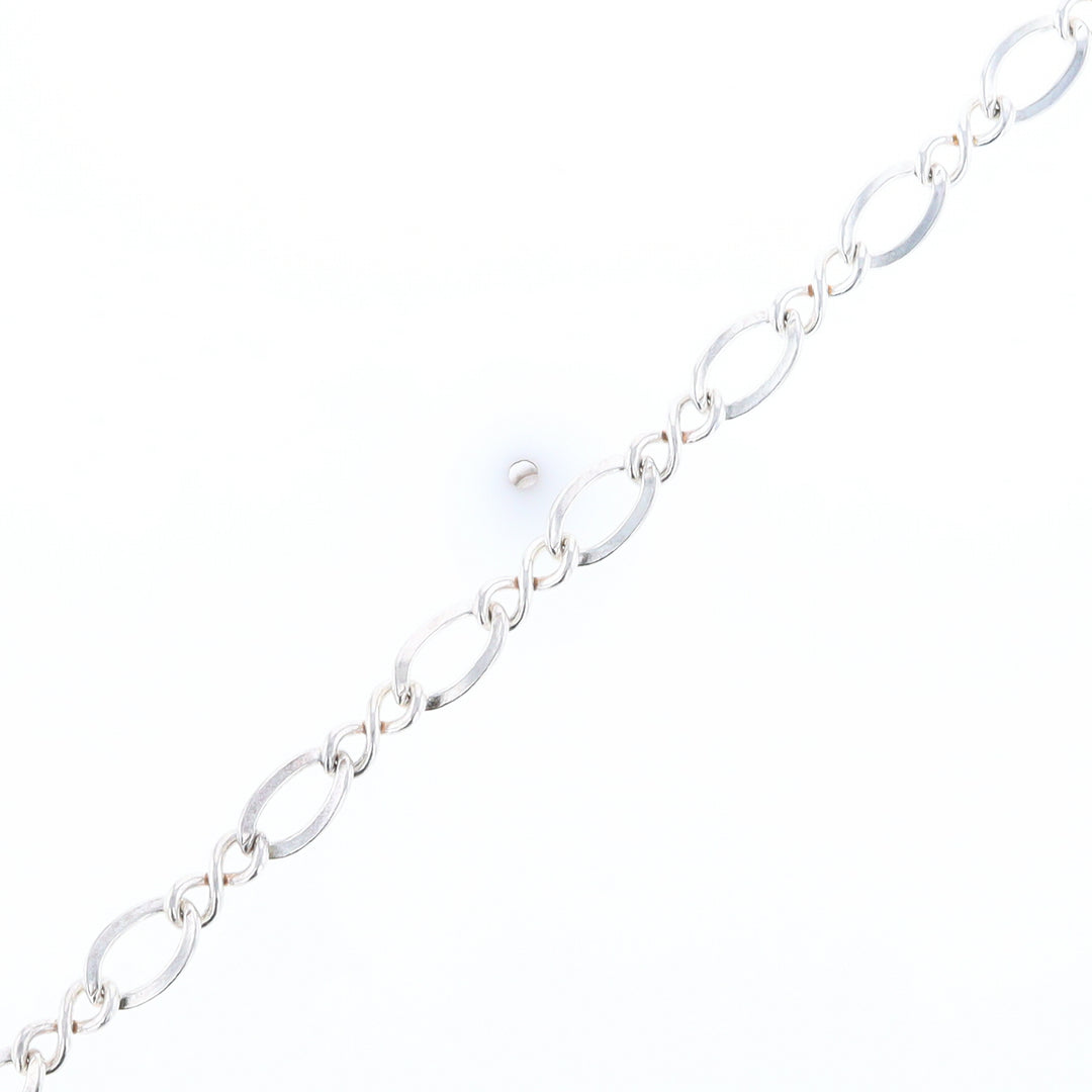 44" Sterling Silver Curb Chain