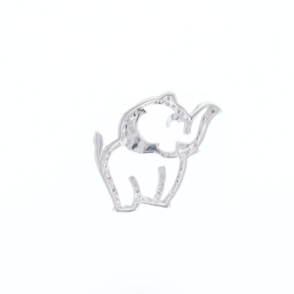 Elephant Diamond Pendant