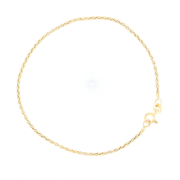 Gold Wheat Bracelet