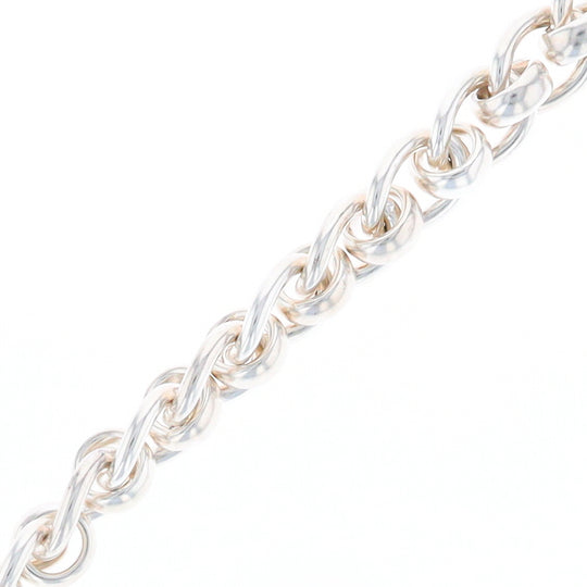 Sterling Silver Round Link Bracelet