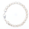 Sterling Silver Round Link Bracelet