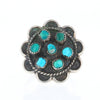 Turquoise Flower Ring