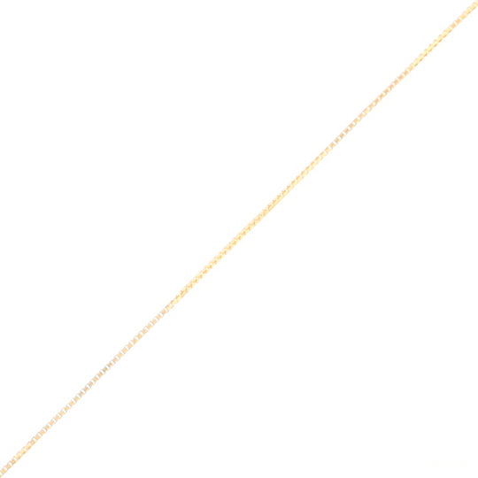 17" Yellow Gold Box Chain