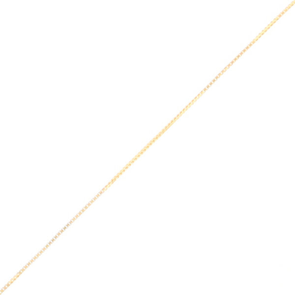 17" Yellow Gold Box Chain