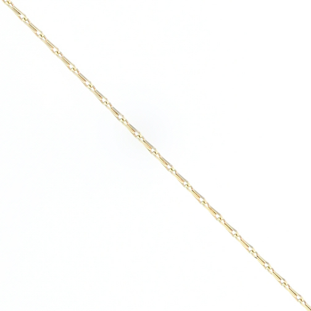 14.5" Gold Elongated Link Chain