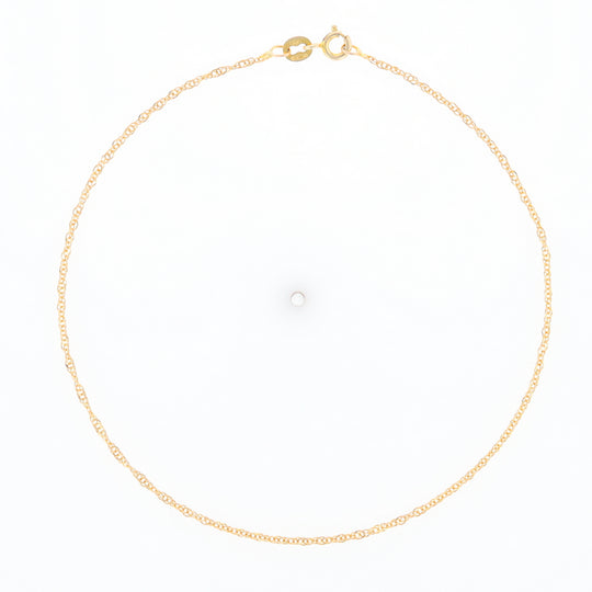 Gold Singapore Anklet