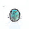 Bezel Set Turquoise Ring