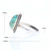 Bezel Set Turquoise Ring