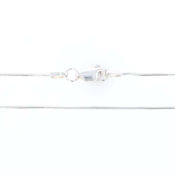 18" Round Silver Snake Chain