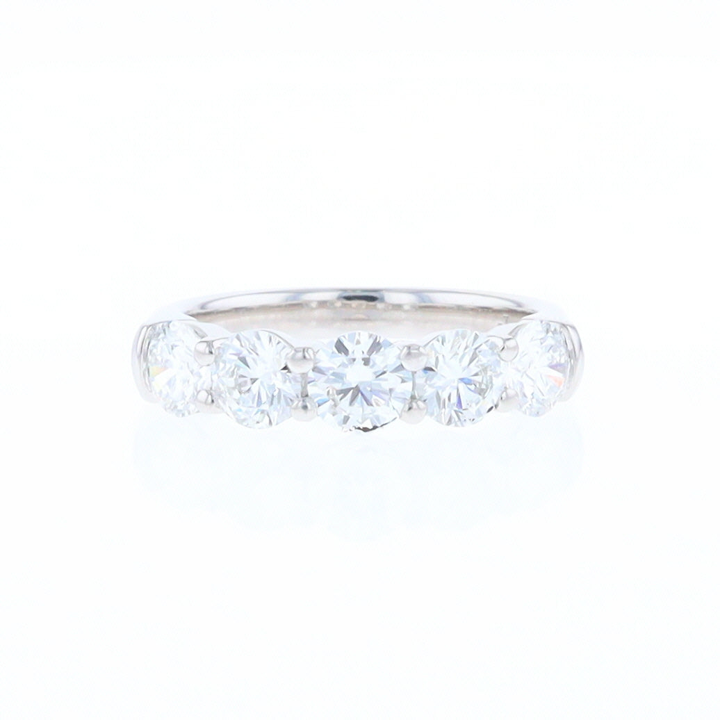 5 Diamond Wedding Band