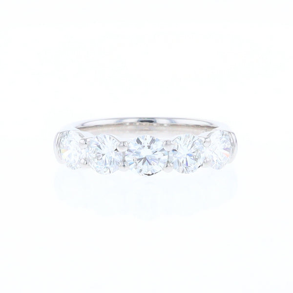 5 Diamond Wedding Band