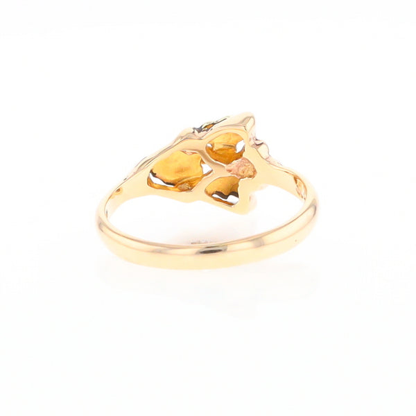 Black Hills Gold Grape Leaf Ring